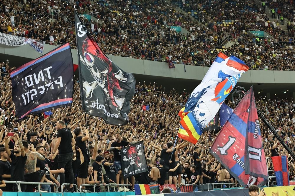 Suporterii de la Peluza Nord și-au anunțat prezența la meciul FCSB-Viking! Unde vor sta. Meciul este joi, ora 21:30, la PRO TV și VOYO_9