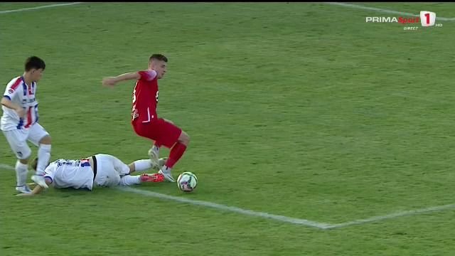 A fost sau nu a fost penalty în Dinamo - Oțelul Galați? Răspunsul oferit de Marius Avram nu lasă loc de interpretări_3