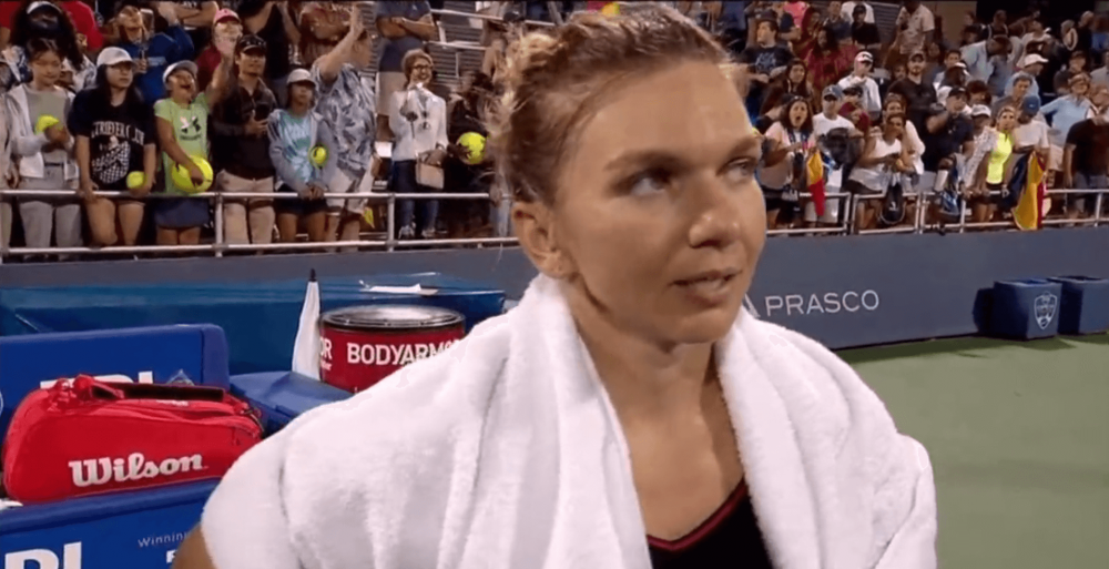 Simona Halep, mai epuizată ca niciodată: gestul făcut la Cincinnati care o dovedește sportivă de cea mai înaltă clasă_2