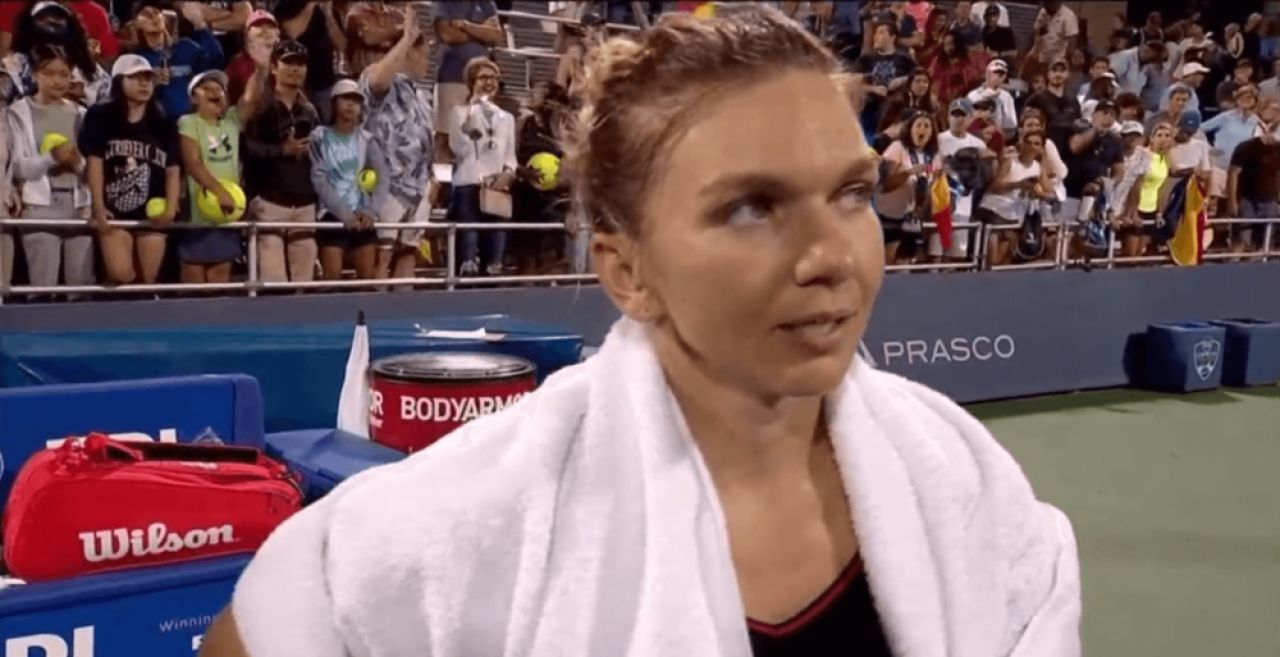 Simona Halep, mai epuizată ca niciodată: gestul făcut la Cincinnati care o dovedește sportivă de cea mai înaltă clasă_2