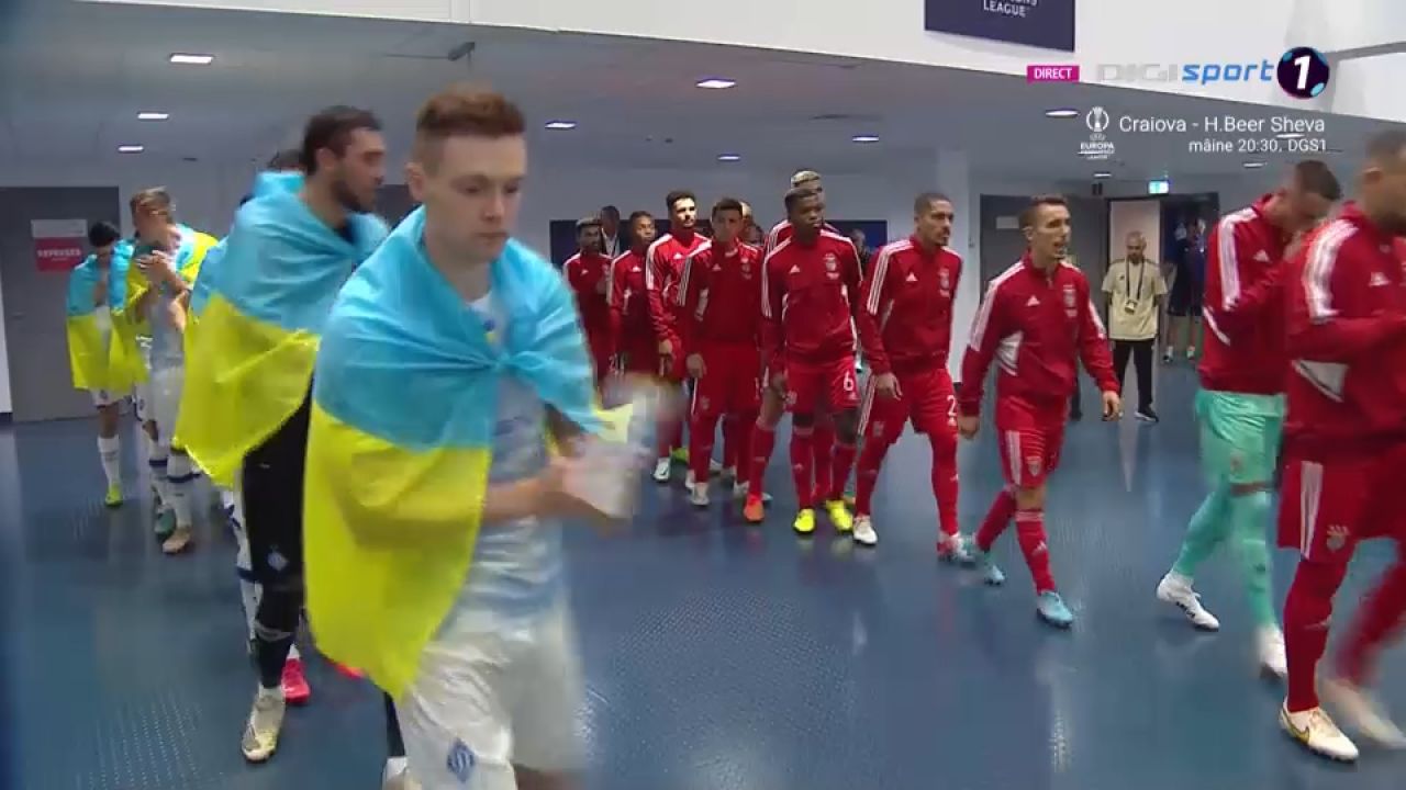 Gupele Champions League, misiune complicată pentru Mircea Lucescu! Dinamo Kiev, învinsă în manșa tur a dublei cu Benfica Lisabona_4