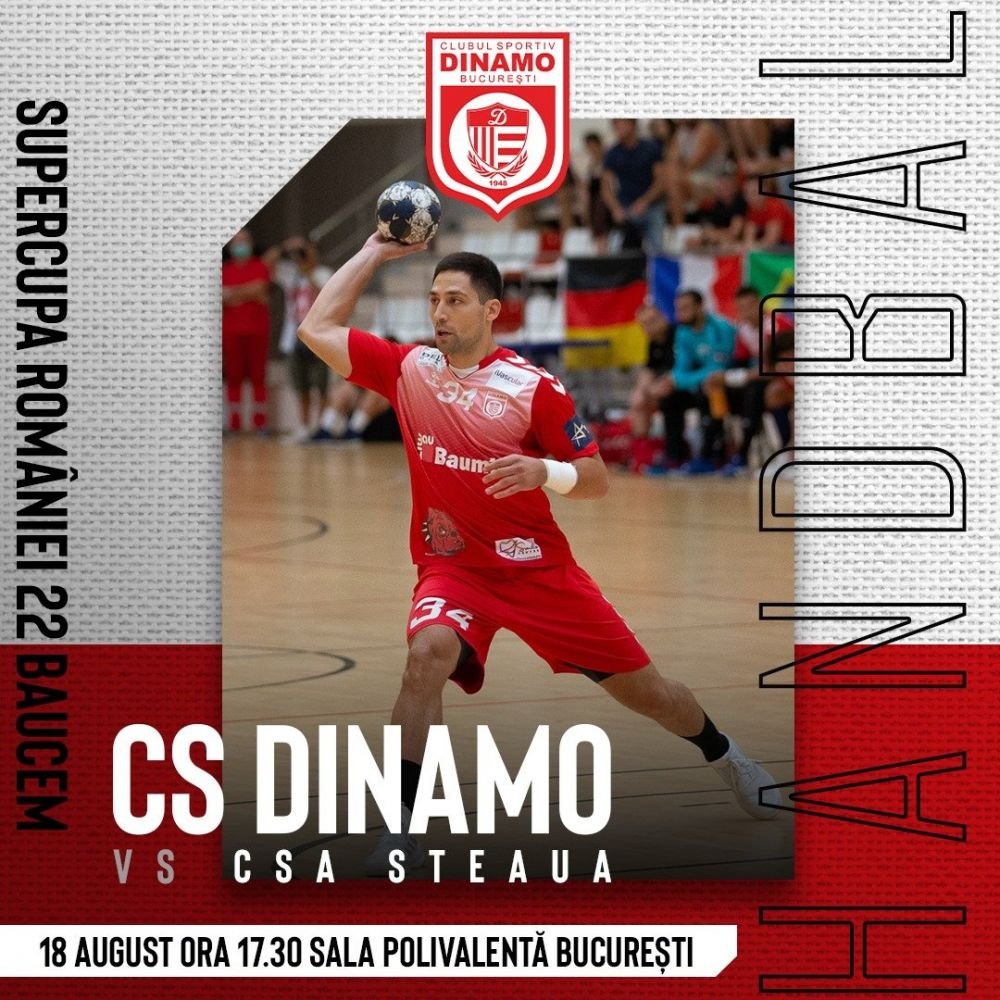 Dinamo - Steaua 32-24 (16-12) | Echipa lui Xavi Pascual cucerește Supercupa României după un meci dominat autoritar. Vali Ghionea a dat recital_2
