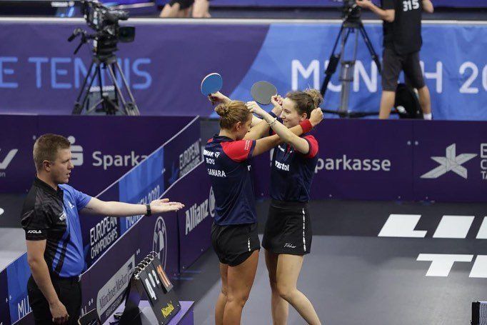 Avem asigurată o medalie de aur la Europenele de tenis de masă! Finala de dublu feminin, de la 20:00: Samara / Dragoman - Szocs / Polcanova_3