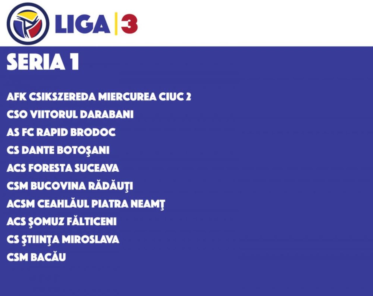 FRF a anunțat seriile din Liga 3: duel CS Dinamo - FCSB 2! Când începe competiția și cum se promovează_1