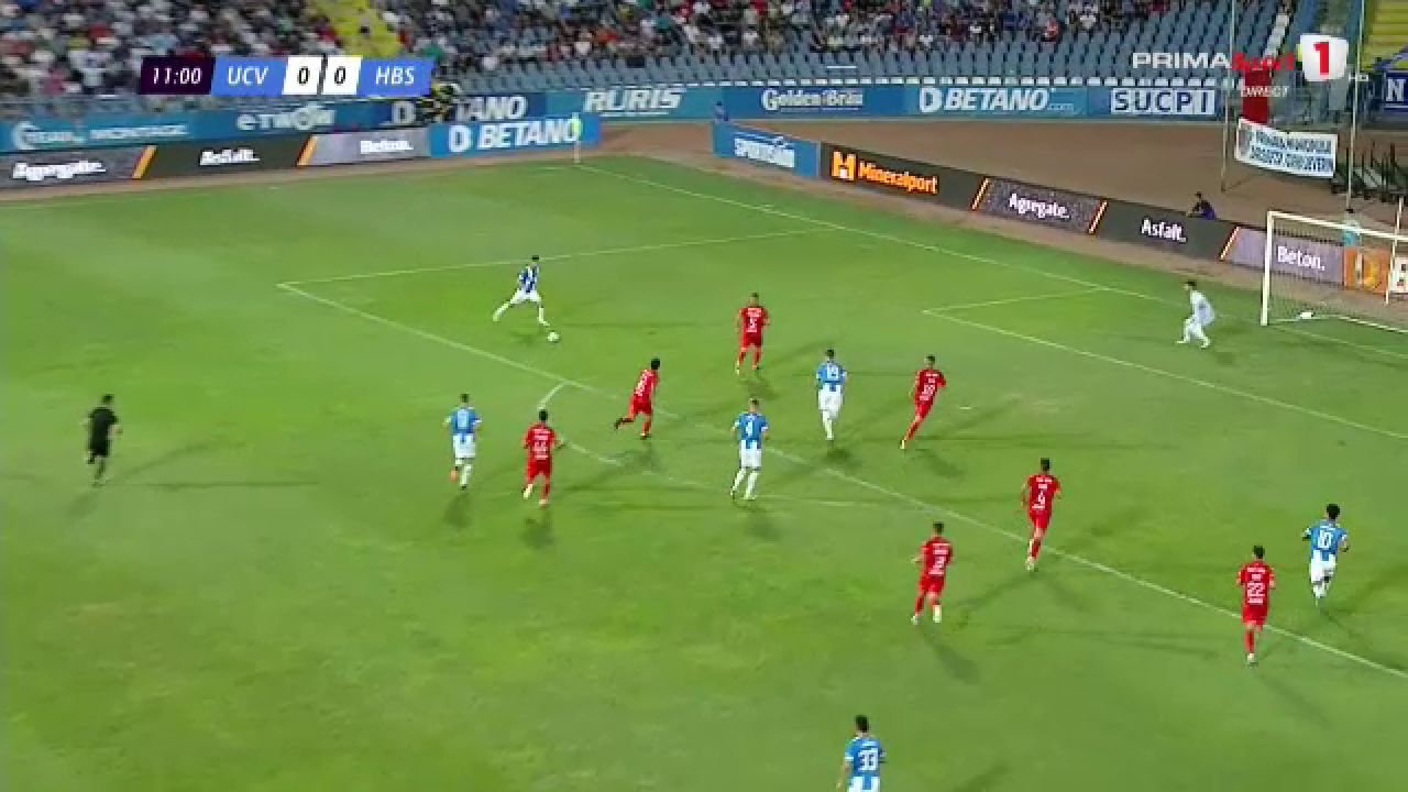 Ratare colosală în Universitatea Craiova - Beer Sheva! Andrei Ivan a irosit o șansă foarte mare de a deschide scorul_1