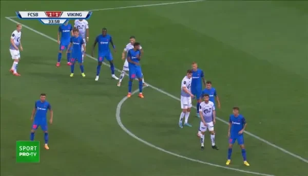 FCSB - Viking 1-2 | Gol Sondre Bjorshol, min. 35