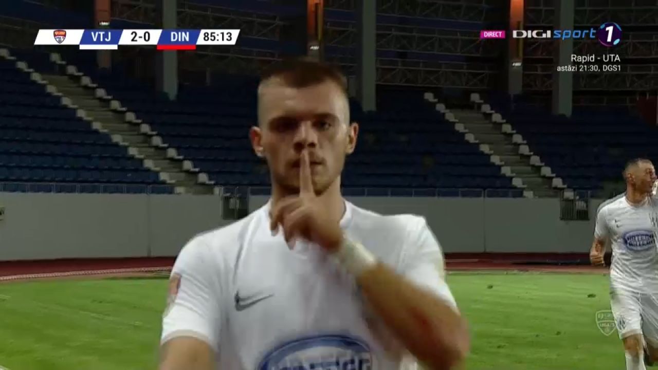 Dinamo nu se regăsește! A pierdut cu Viitorul Pandurii Tg-Jiu și a coborât pe locul 14 în clasamentul Ligii 2_2