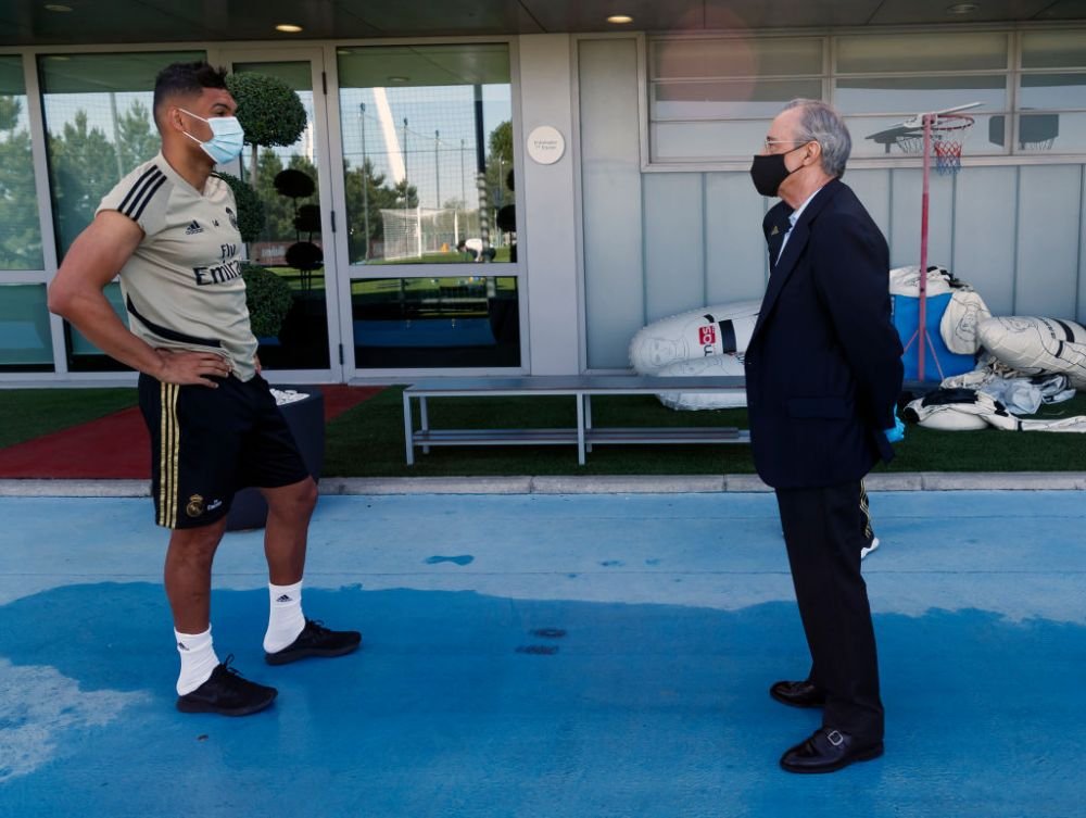 Prima reacție a lui Florentino Perez după ce Casemiro a plecat de la Real Madrid: „Și-a câștigat acest drept!” _2