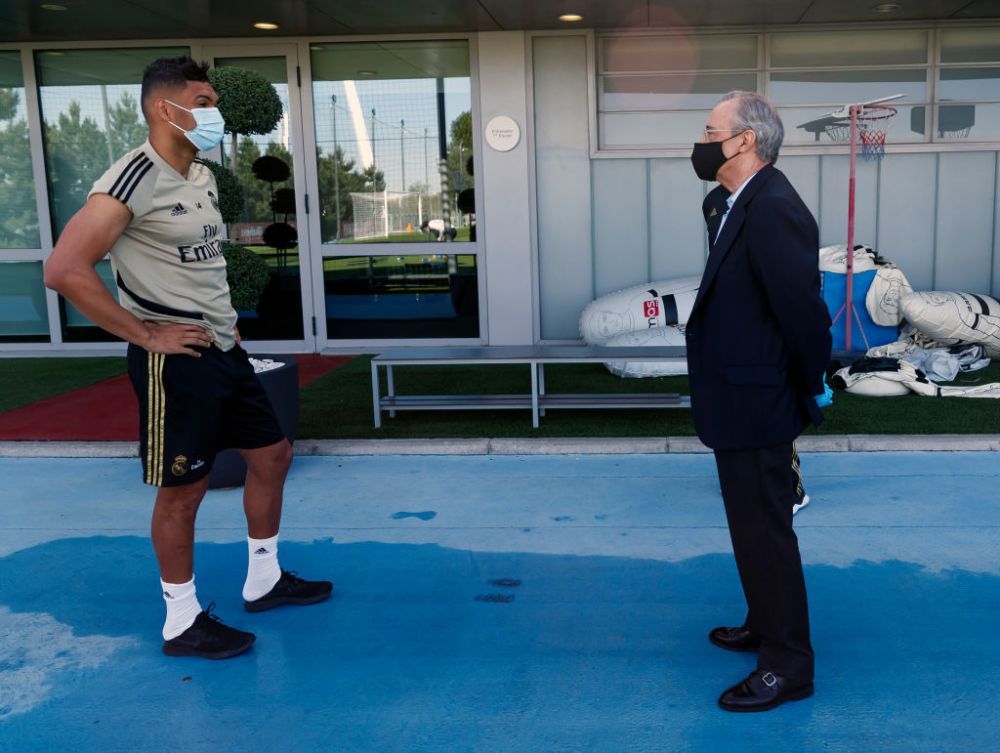 Prima reacție a lui Florentino Perez după ce Casemiro a plecat de la Real Madrid: „Și-a câștigat acest drept!” _2