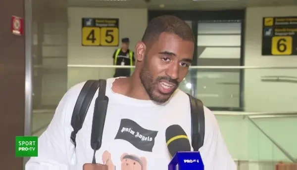 Benny Adegbuyi, la sosirea &icirc;n țară (21/08/2022)