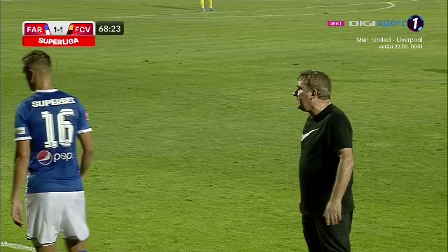 Dragoș Nedelcu, înfuriat de schimbarea lui Gică Hagi. 