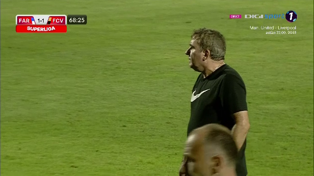 Dragoș Nedelcu, înfuriat de schimbarea lui Gică Hagi. 