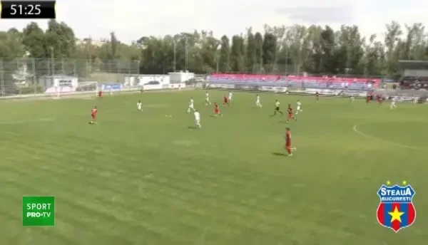 CSA Steaua a zdrobit Rapid la U17. Gol superb marcat la tineret