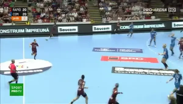 Supercupa României la handbal feminin: Rapid - CSM București 21-20