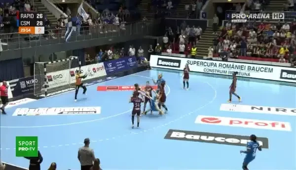 CSM București a câștigat Supercupa României la handbal feminin în fața Rapidului!