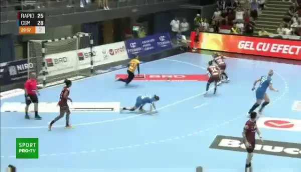 Ivana Kapitanovic, accidentare-horror în Supercupa României, Rapid - CSM București!