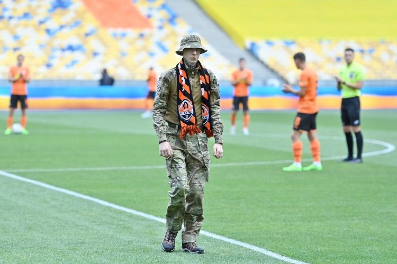 Campionatul de fotbal din Ucraina s-a reluat! Șahtior Donețk a jucat în primul meci, disputat în capitala Kiev_12