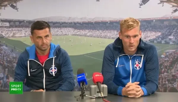 Viking - FCSB | Conferință de presă Nicolae Dică și Joonas Tamm (24.08.2022)