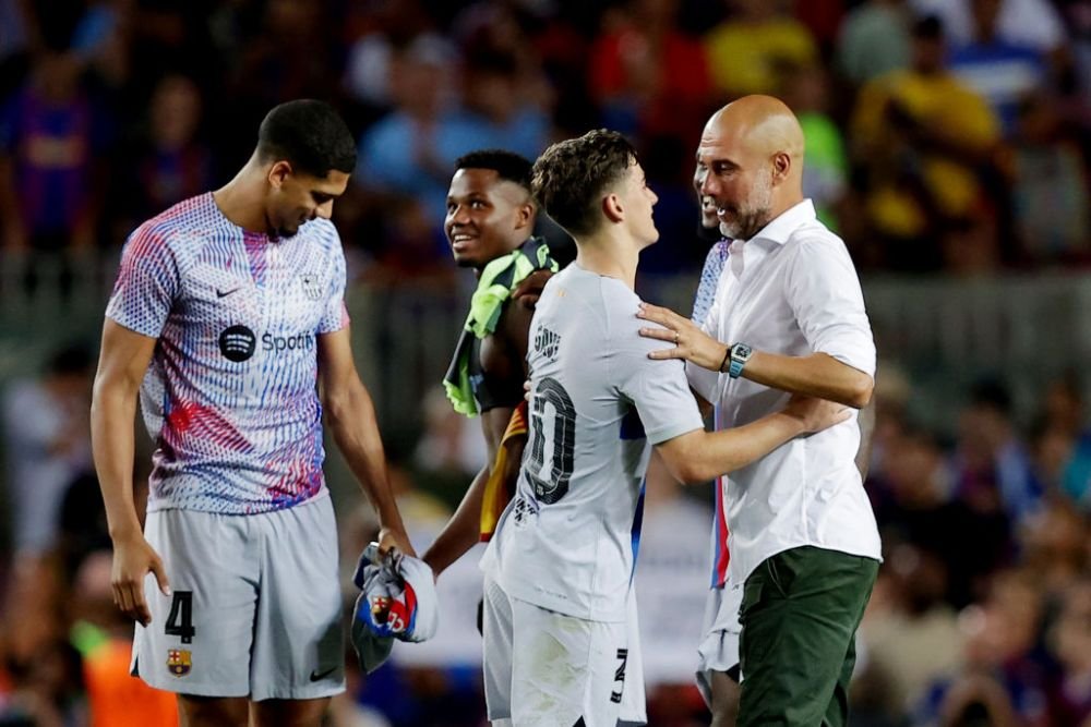 FC Barcelona și Manchester City, egale într-un amical caritabil de lux! Șase goluri marcate pe Camp Nou! Haaland s-a făcut de râs _26