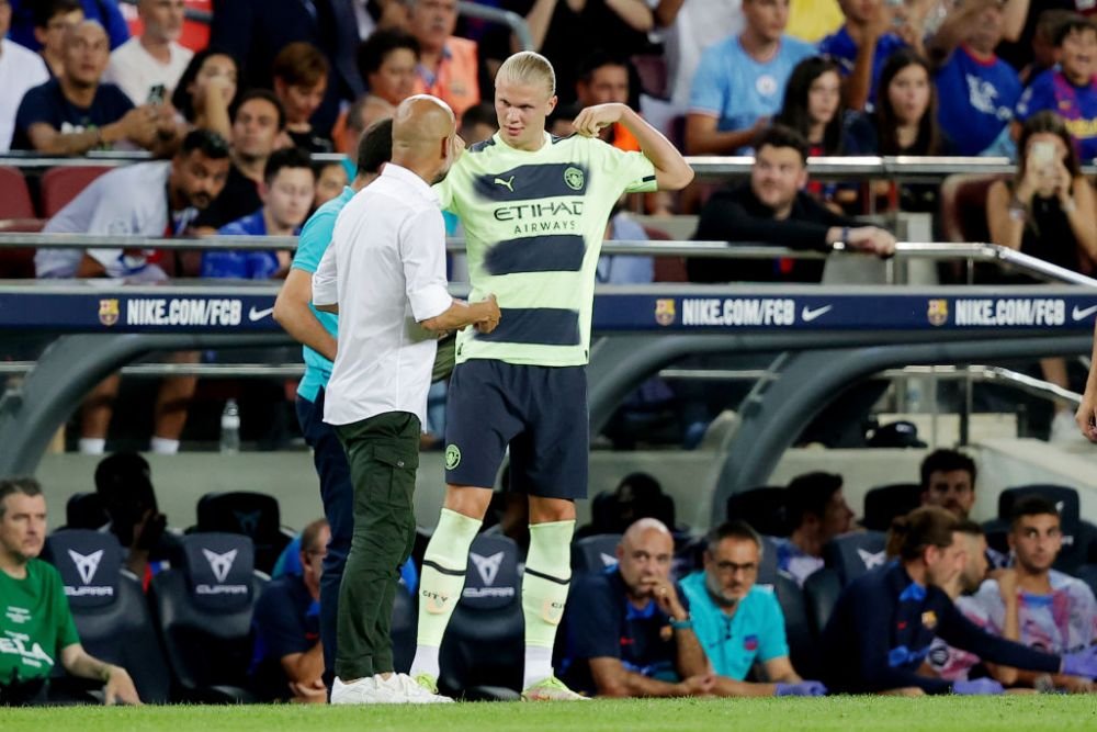 FC Barcelona și Manchester City, egale într-un amical caritabil de lux! Șase goluri marcate pe Camp Nou! Haaland s-a făcut de râs _28