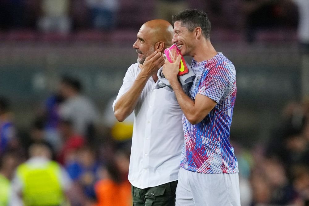 FC Barcelona și Manchester City, egale într-un amical caritabil de lux! Șase goluri marcate pe Camp Nou! Haaland s-a făcut de râs _35
