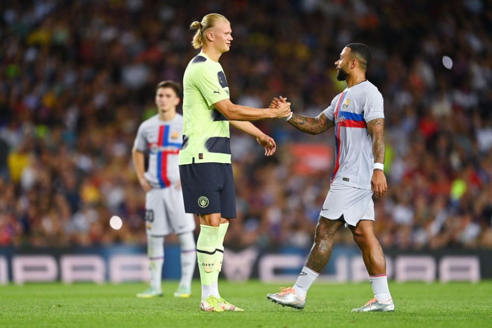 FC Barcelona și Manchester City, egale într-un amical caritabil de lux! Șase goluri marcate pe Camp Nou! Haaland s-a făcut de râs _37