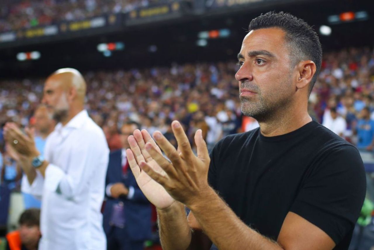 Xavi Hernandez și Pep Guardiola, conferință la comun după amicalul caritabil! Antrenorii au vorbit de Bernardo Silva: „Îi place Barcelona!” _11
