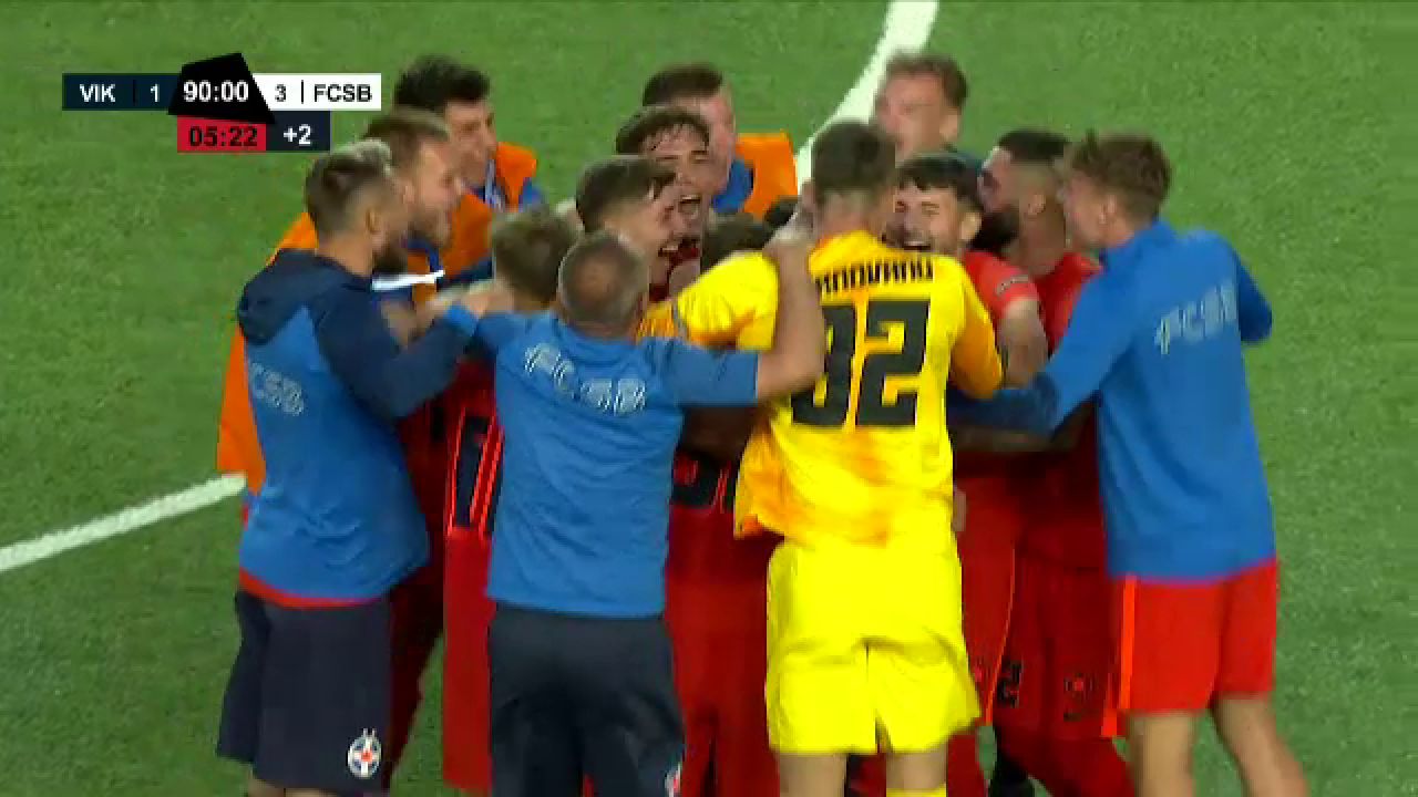 Explozie de bucurie în Norvegia după calificarea lui FCSB! Imagini spectaculoase cu jucătorii și fanii români_2