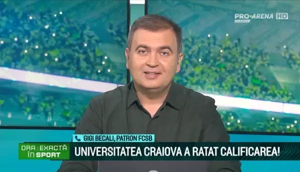 Gigi Becali, la Ora Exactă în Sport (26/08/2022)