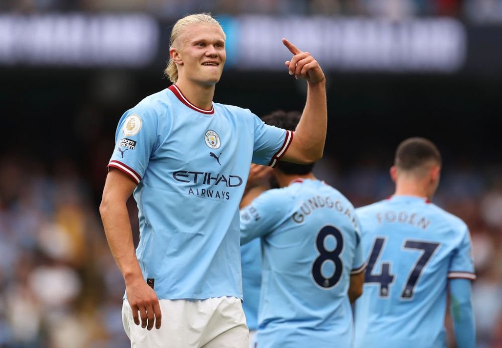 Primul hat-trick pentru Erling Haaland la Manchester City! Norvegianul a întors soarta meciului în 19 minute _4