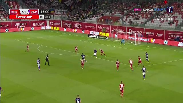 Ce execuție! Alex Ioniță o duce pe Rapid în avantaj la Sfântu Gheorghe după un gol superb_5