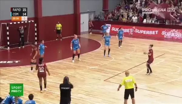 Rapid - CSM București, derby la mare înălțime