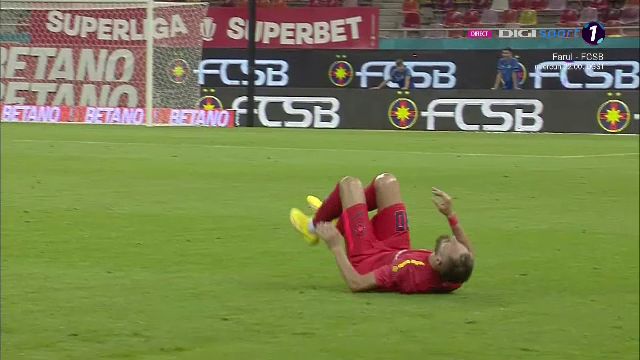Probleme la FCSB! Bogdan Rusu s-a accidentat după o intrare dură a lui Raul Opruț_11