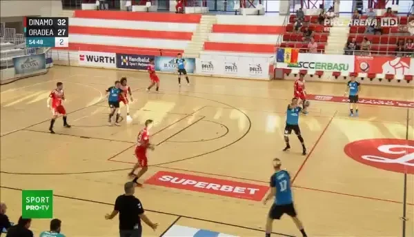 Dinamo - CSM Oradea min. 55-60 (29/08/2022)