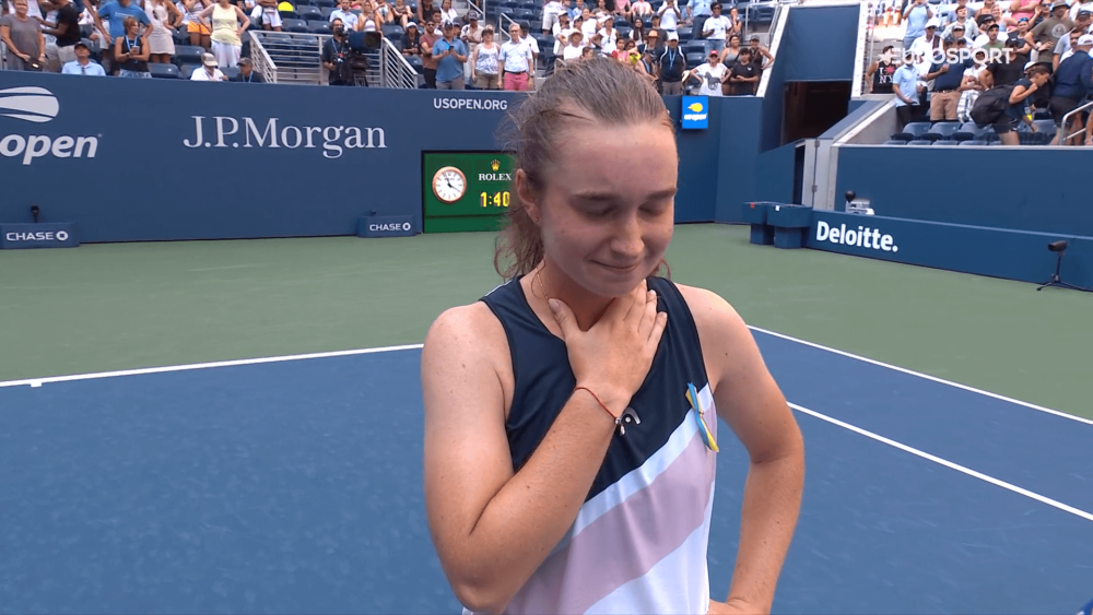 Reacția cutremurătoare a ucrainencei Daria Snigur, după marea surpriză reușită în dauna Simonei Halep la US Open_18