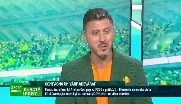 Ciprian Marica avertizează după transferul lui Andrea Compagno la FCSB