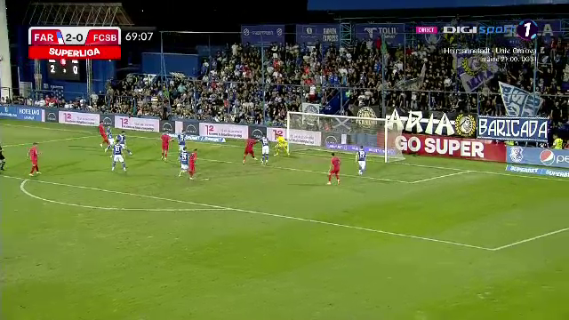 Andrea Compagno, gol la debut pentru FCSB! Finalizare de atacant veritabil contra Farului_3