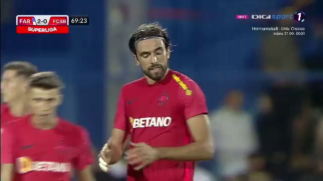 Andrea Compagno, gol la debut pentru FCSB! Finalizare de atacant veritabil contra Farului_6