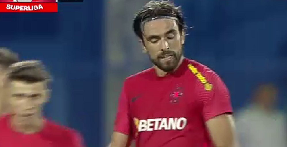 Andrea Compagno, gol la debut pentru FCSB! Finalizare de atacant veritabil contra Farului_7