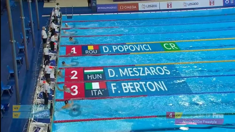 Regele! David Popovici, aur în finala de la 200 m liber a CM de înot pentru juniori din Peru (LIVE pe VOYO). Prima reacție_9