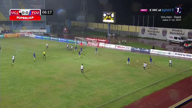 Filip, ratare monumentală în startul meciului 'U' Cluj - FCU Craiova! Popa a avut un reflex formidabil_2