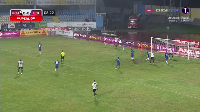 Filip, ratare monumentală în startul meciului 'U' Cluj - FCU Craiova! Popa a avut un reflex formidabil_6