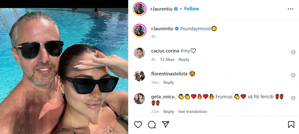 Imagine rară cu Laurențiu Reghecampf și Corina Caciuc. Cei doi s-au relaxat la plajă, iar reacția femeii a fost de milioane_2