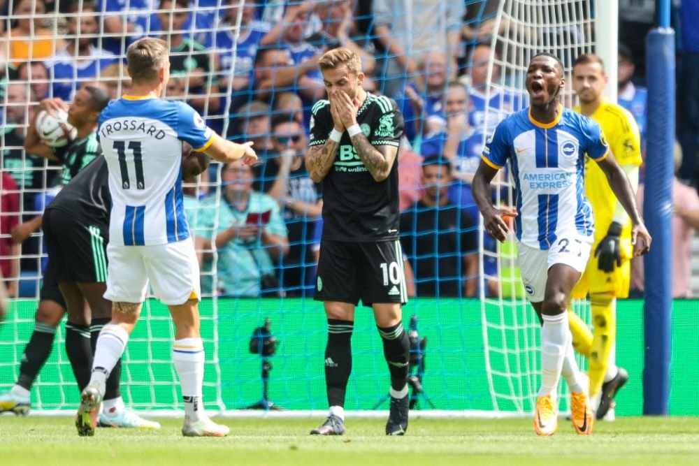 Brighton - Leicester 5-2. Dezastru pentru fosta campioană a Angliei! E ultima în Premier League și singura fără victorie_2