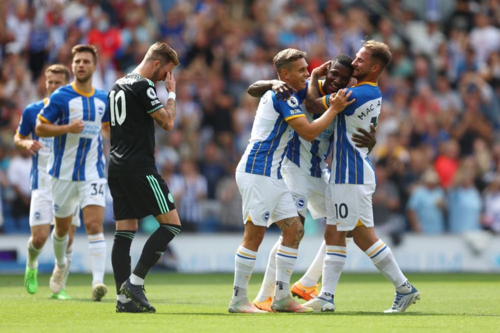 Brighton - Leicester 5-2. Dezastru pentru fosta campioană a Angliei! E ultima în Premier League și singura fără victorie_11