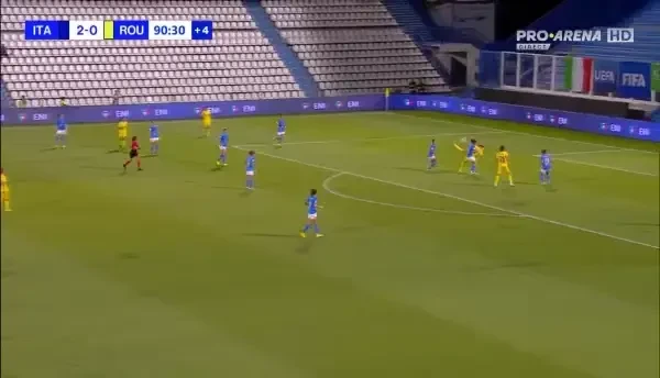 Italia - România 2-0 (ratare Laura Rus)