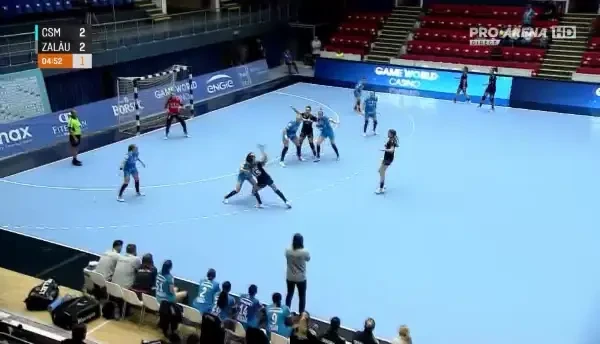 CSM București - HC Zalău | Prima repriză