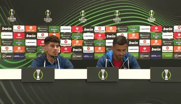 Conferință de presă Nicolae Dică și Florinel Coman înainte de West Ham - FCSB (07.09.2022)