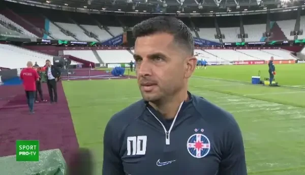 Nicolae Dică, interviu pentru PRO TV înainte de West Ham - FCSB (07.09.2022)