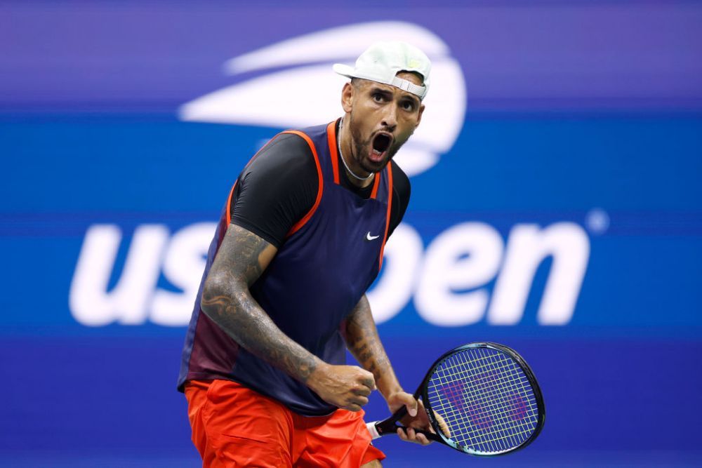 Nick Kyrgios, amendă-record la US Open: tenismenul australian va pierde $32,000 din premiul uriaș câștigat la New York_5